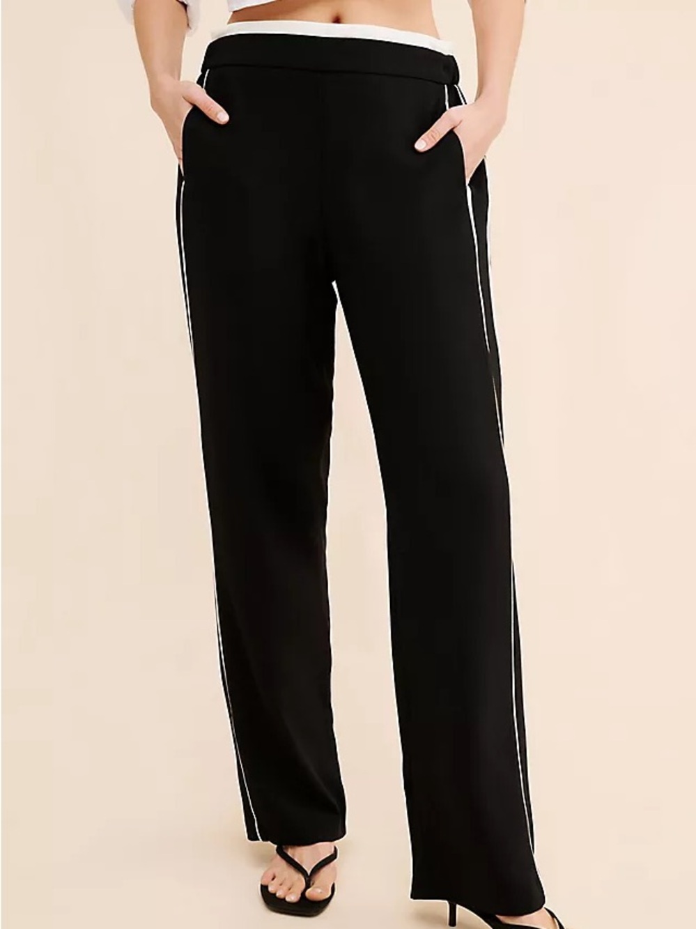 Anthropologie Maeve Track Pants - Picture 2 of 8